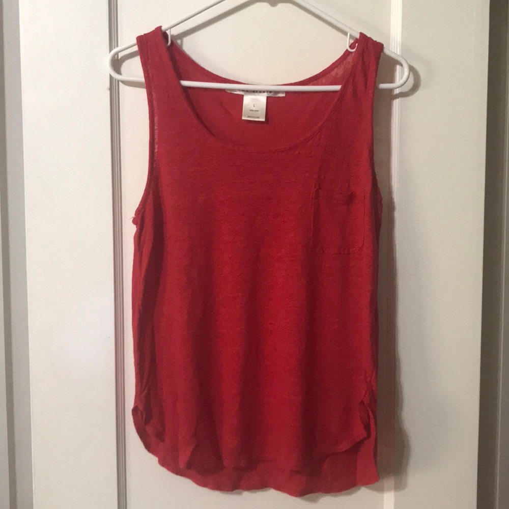 Max Studio Red Tank